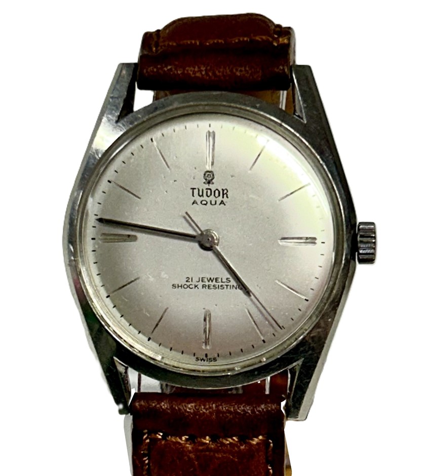 TUDOR Aqua Small Rose Vintage Watch, model 8017