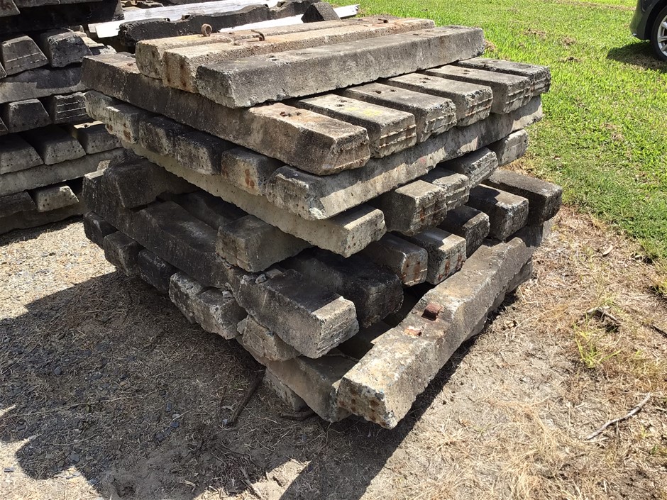Mossman Mill-No Reserve Liquidation- Concrete Sleepers
