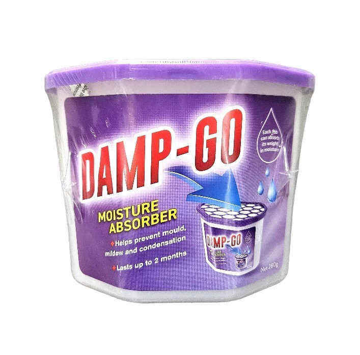 5 x DAMP-GO Moisture Absorber, 280g.
