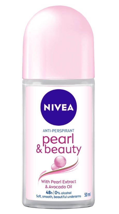 11 x NIVEA Pearl & Beauty Roll On w/ Pearl Extract & Avocado Oil, 50mL.
