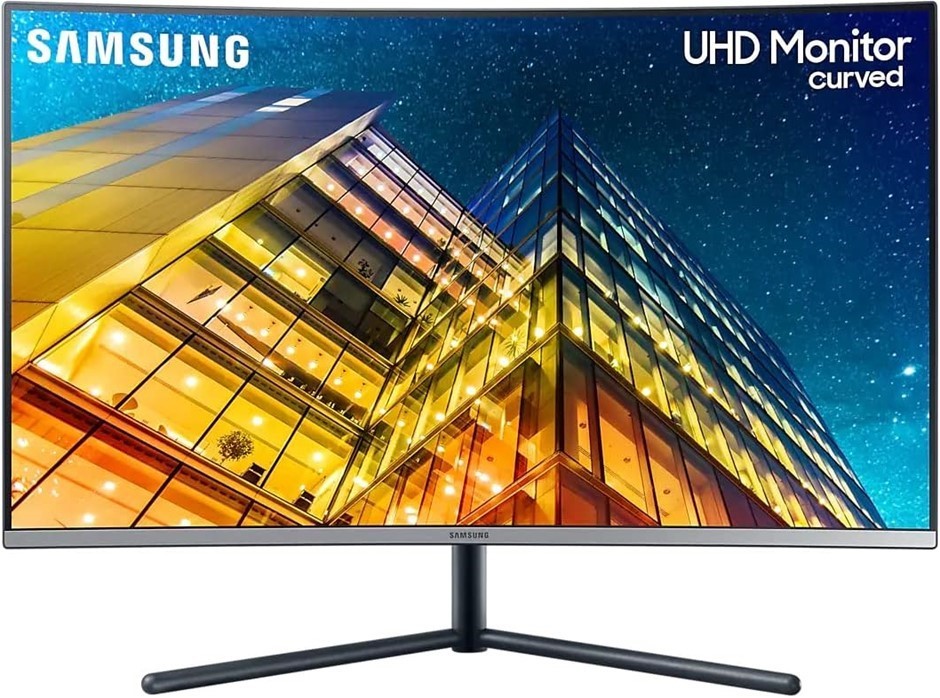SAMSUNG 32 Inch UR590 UHD Curved 4K Monitor (3840x2160), 60Hz, 4ms.  Buyers