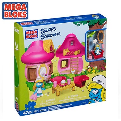 Mega Bloks The Smurfs Smurfette's House 