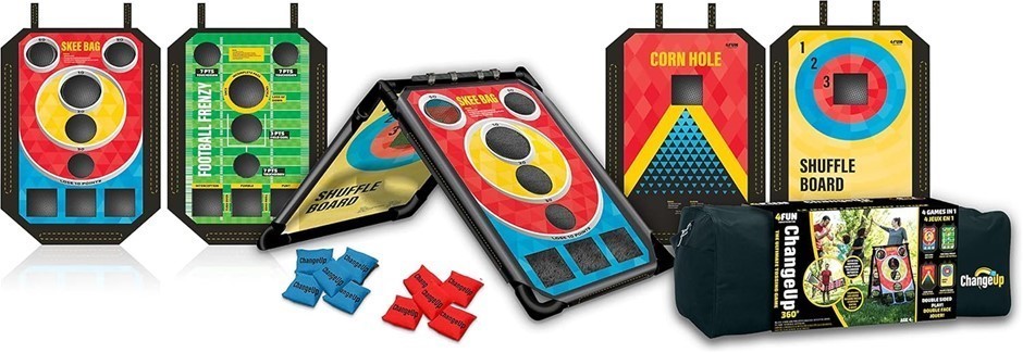 TOYS4FUN Change Up 360 Portable Multi Game System.