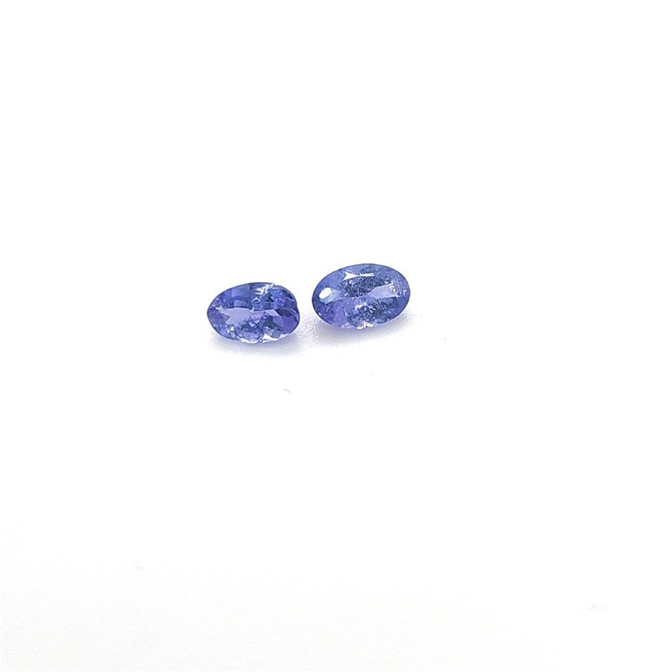 0.49 Ct - Pair of Tanzanite