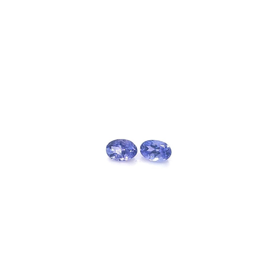 0.55 Ct - Pair of Tanzanite