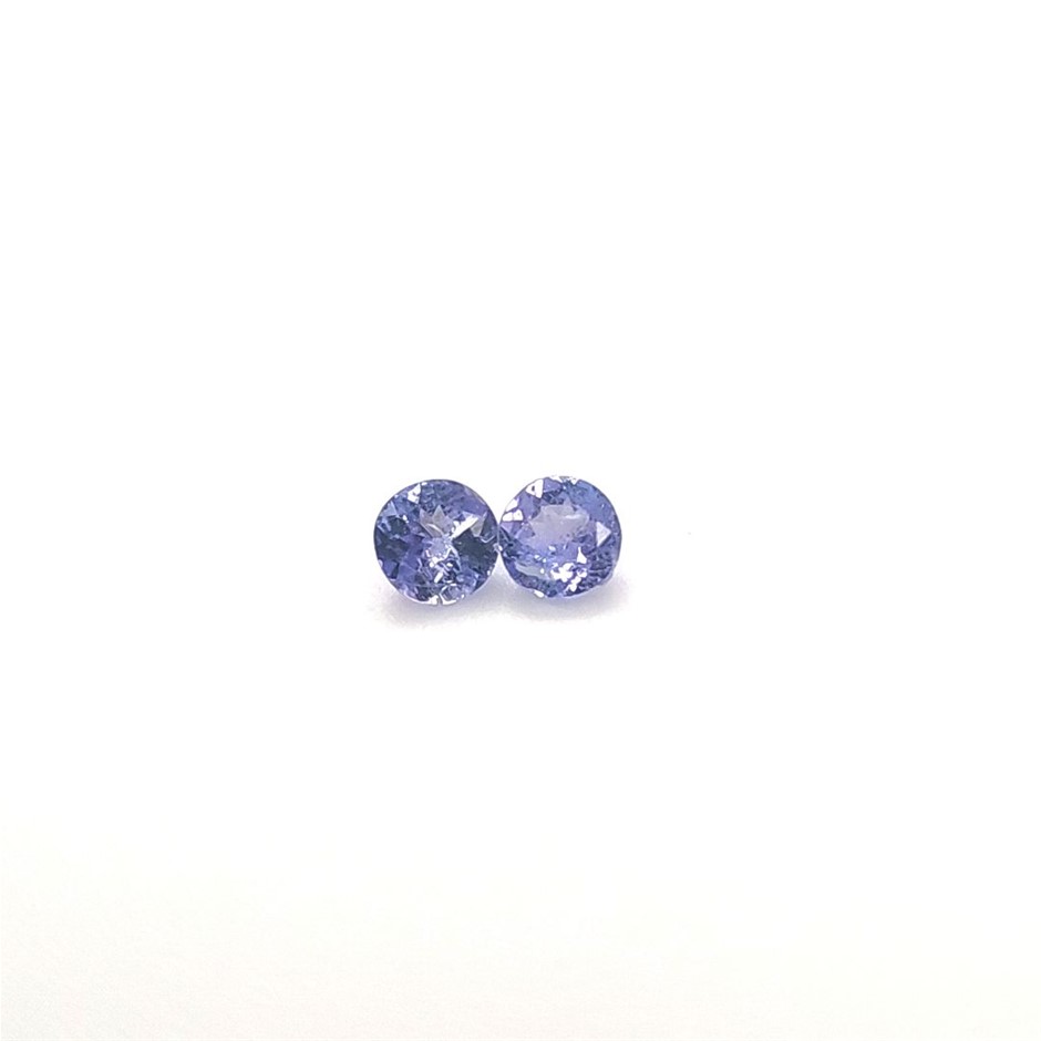 0.48 Ct - Pair of Tanzanite