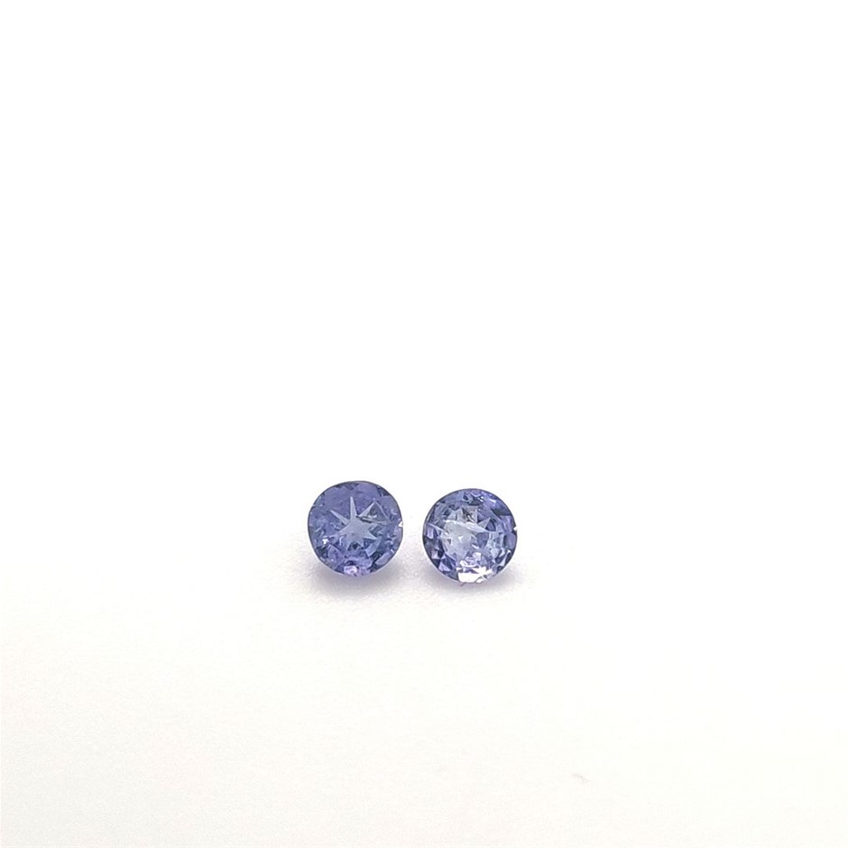 0.48 Ct - Pair of Tanzanite
