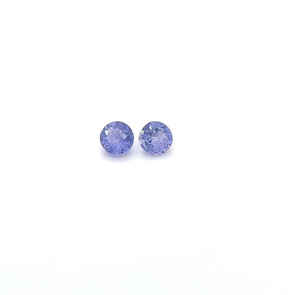 0.52 Ct - Pair of Tanzanite