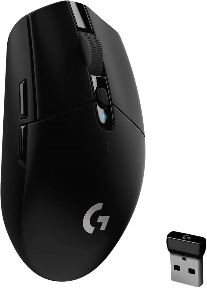 LOGITECH G G305 Lightspeed Wireless Gaming Mouse, Black. NB: Minor Use.