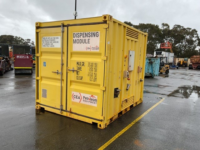 Fuel Module Yellow 10Ft Container Auction (0025-9054339) | Grays Australia