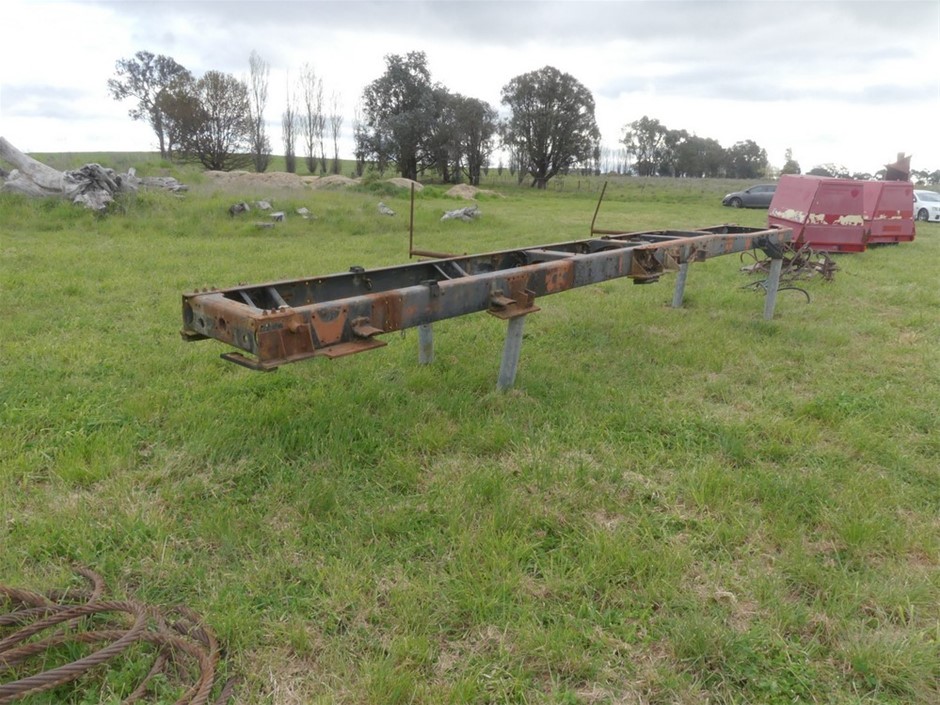 Scrap Truck Frame Auction (0087-5057808) | Grays Australia