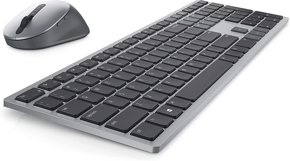 DELL Premier Multi-Device Wireless Keyboard and Mouse, Grey, KM7321W. Buye