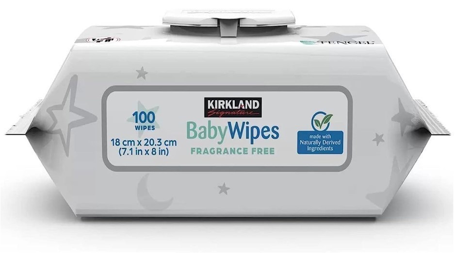 6 x 100pk SIGNATURE Tencel Baby Wipes, Fragrance Free, 18cm x 20.3cm.