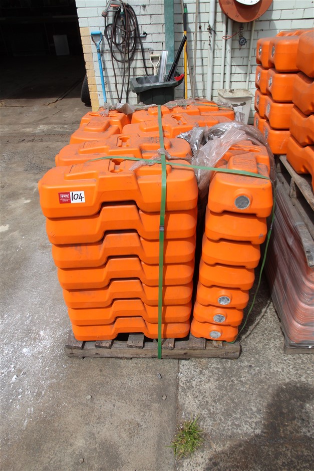 Pallet Of Temporary Fence Bases Auction (01045057842) Grays Australia