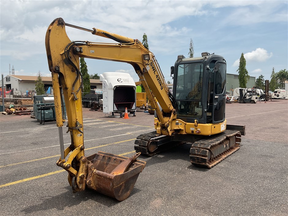 Komatsu PC55MR-3 Mini Excavator