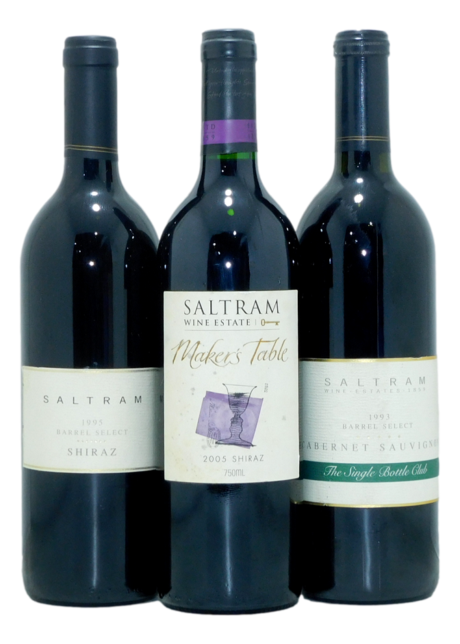 Pack of Assorted Saltram Reds (3x 750mL), SA. 