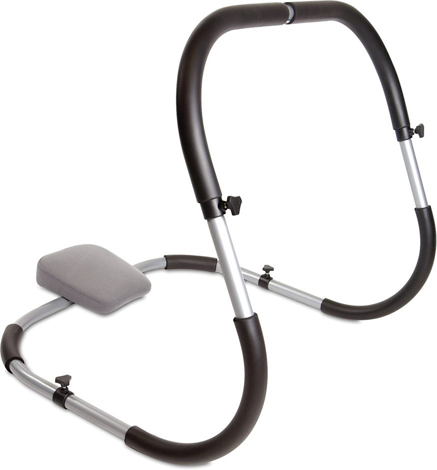 CAP BARBELL Unisex Adult Ab Trainer, Colour: SIlver/Black.