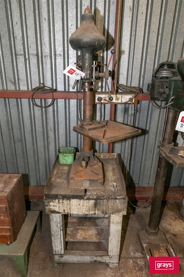 Hyco Bench Drill fitted to Timber Stand