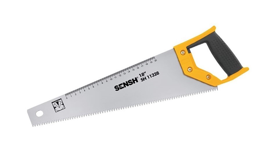 6 x SENSH 450mm Soft Grip Hardpoint Handsaws.