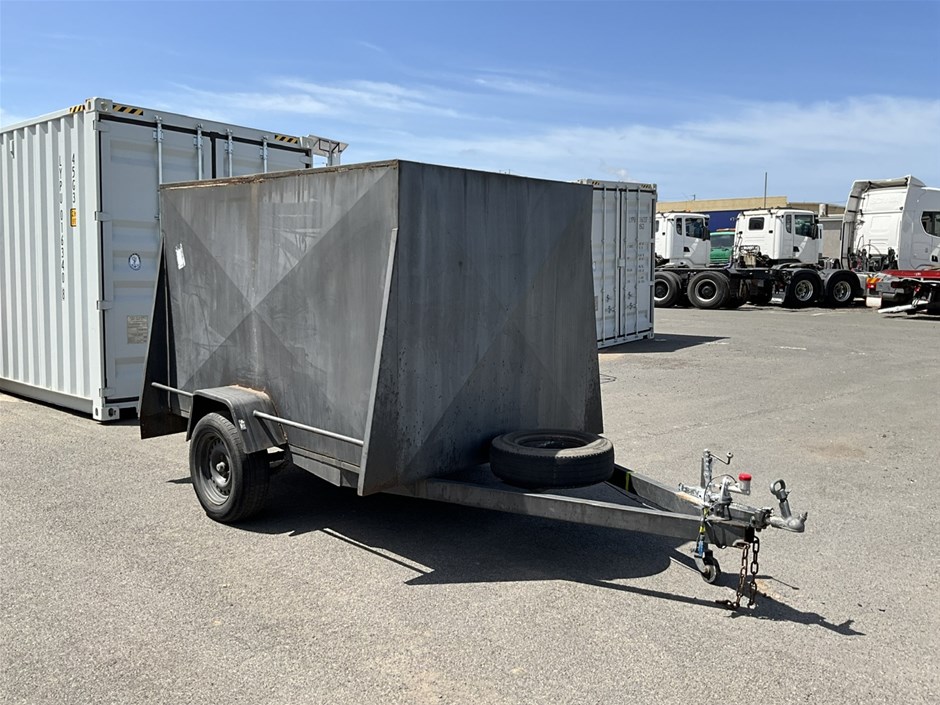 No Reserve: Bill’s trailers Single Box Trailer