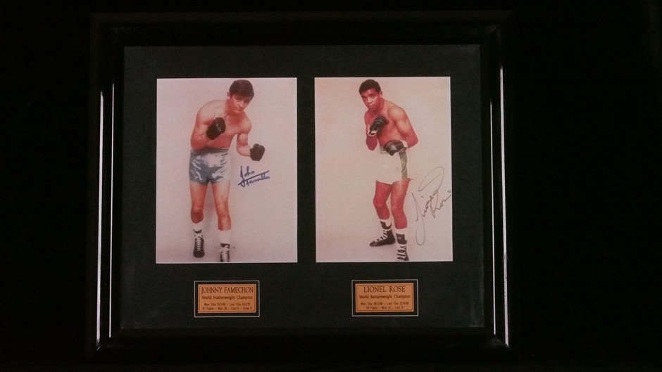 Signed Johnny Famechon Vs. Lionel Rose Photo (2x Signatures) Auction ...
