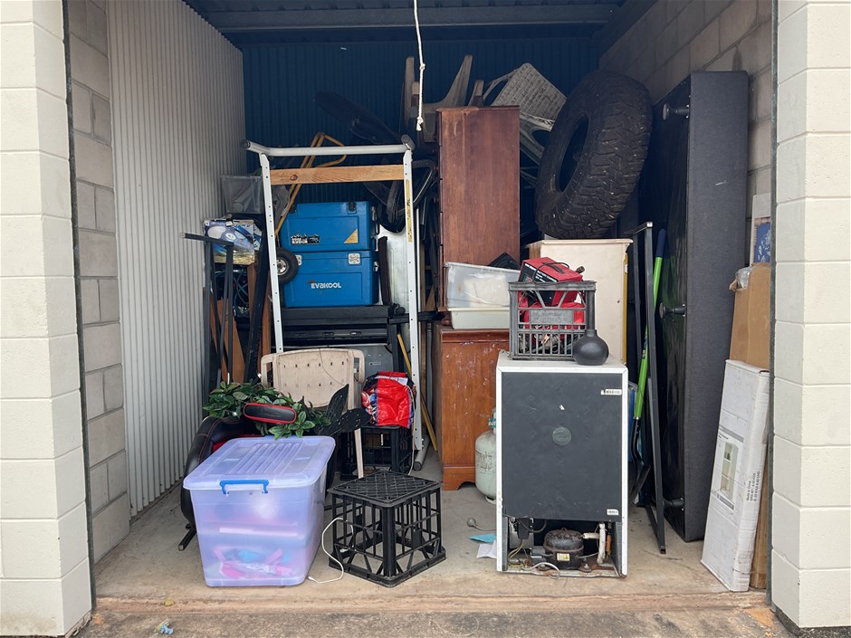 Unreserved Storage Units Contents