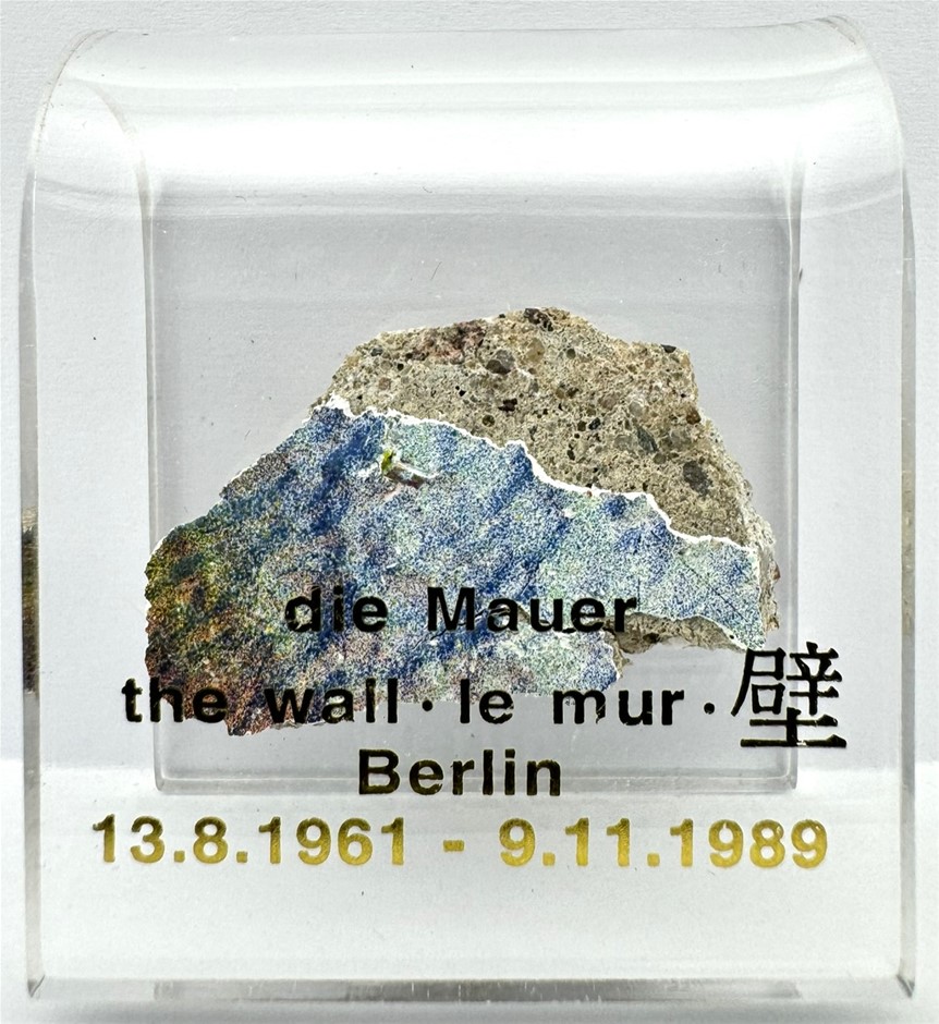 1193:  No Reserve Berlin Wall Fragments