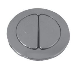 Lot of 10 x Shiny Platinum Outlet Valve Button 38mm