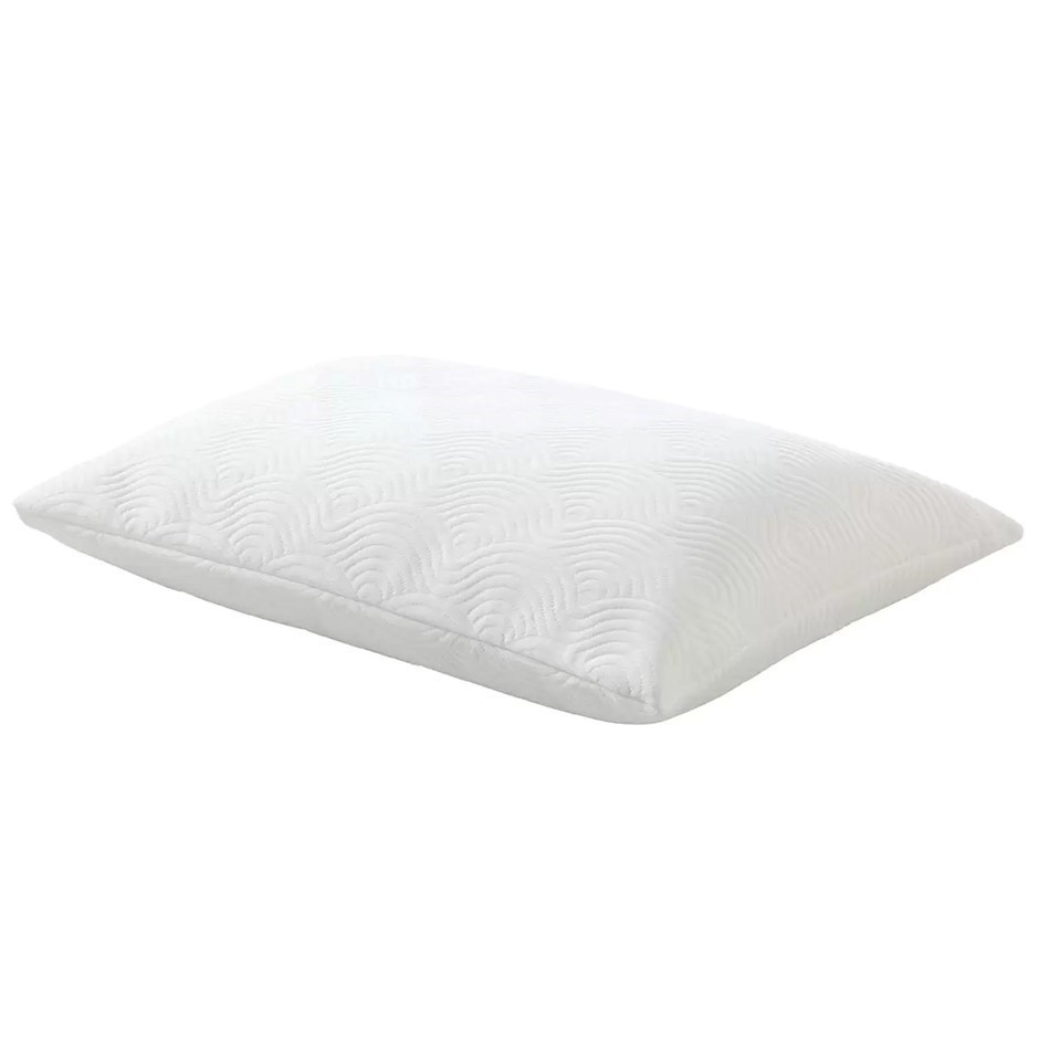 TEMPUR One Hug Pillow, Medium (70cm x 40cm), White.