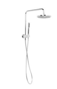 Chrome Short Twin Shower