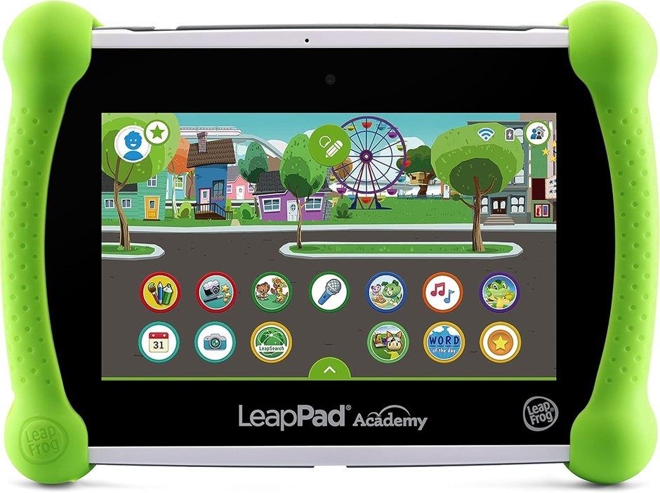 LEAPFROG LeapPad Academy Kids’ Learning Tablet, Green.