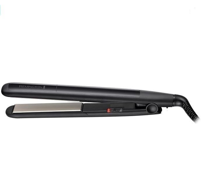 REMINGTON Ceramic Straight 215 Slim Hair Straightener, Extra-Long 110 mm Pl