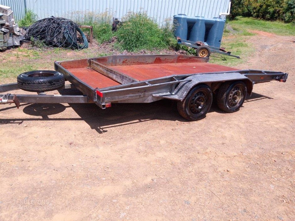 2011 Hunter Tandem Car Carrier Trailer