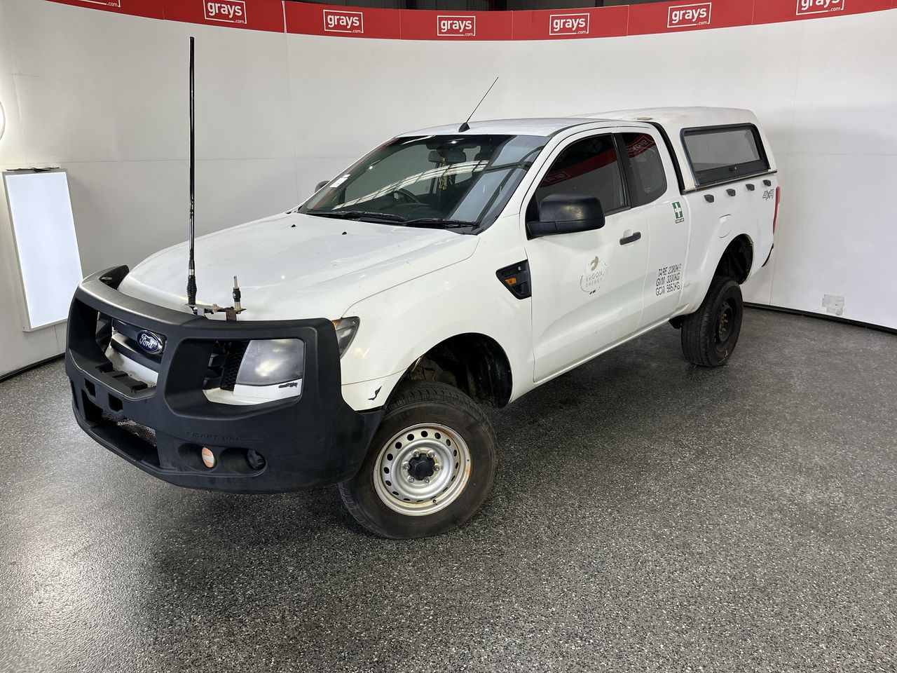 2012 Ford Ranger XL 4X4 PX Turbo Diesel Manual Ute Auction (0001 ...
