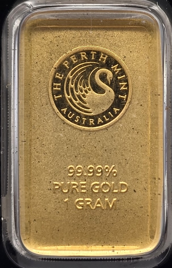 PERTH MINT SOLID GOLD BAR Auction (0001-2563018) | Grays Australia