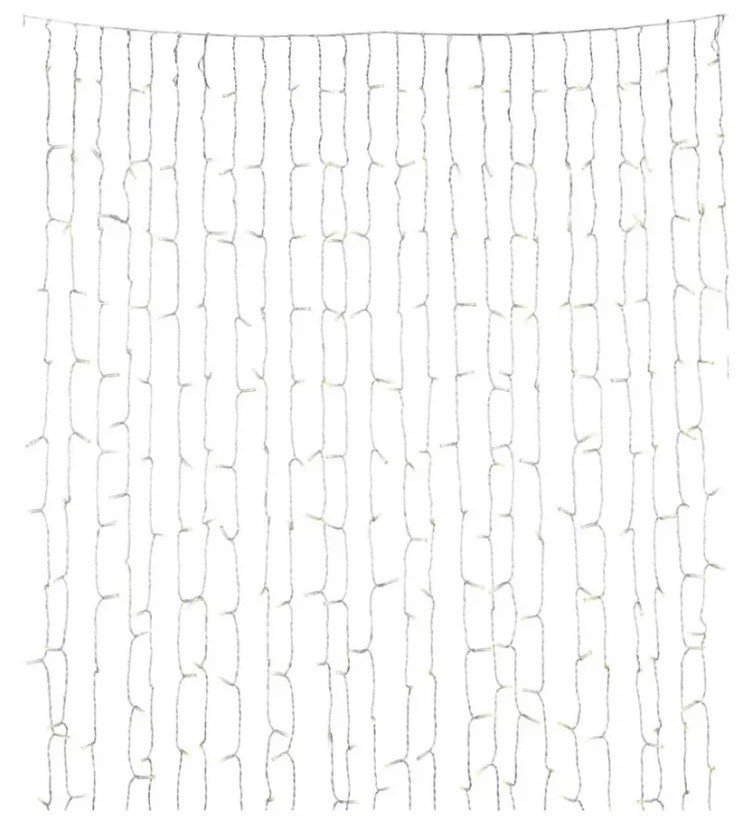 AVAH Premium Curtain Lights, 3x3m LED Indoor Fairy String Light, 8 Modes.