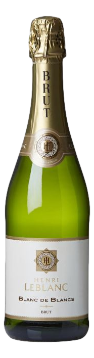 Henri Le Blanc Blanc De Blanc Brut NV (6x 750mL), France.
