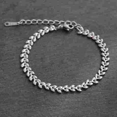 Elegant 18K White Gold plated Bracelet