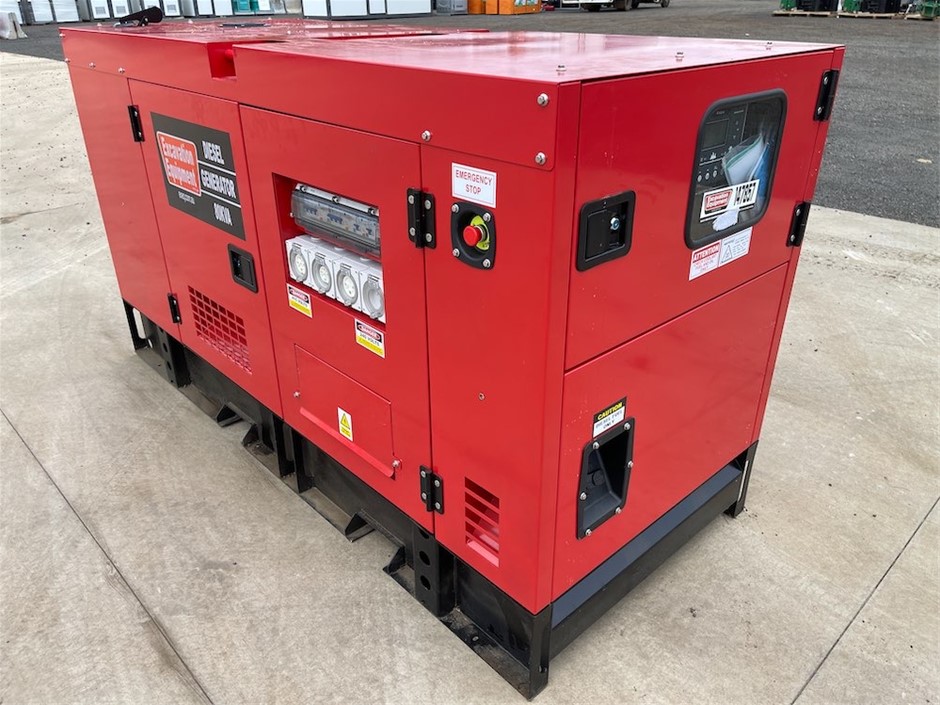 Unused 2024 Silenced Diesel Generators - Toowoomba