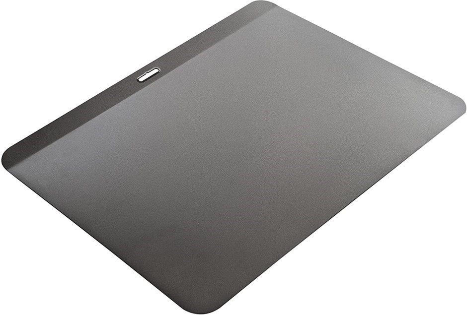MASTERPRO Insulated Baking Tray, Carbon Steel/Black.