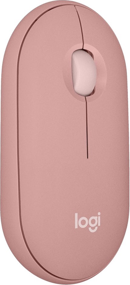 LOGITECH Pebble Mouse 2 M350s Slim Bluetooth Wireless Mouse, Portable, Ligh