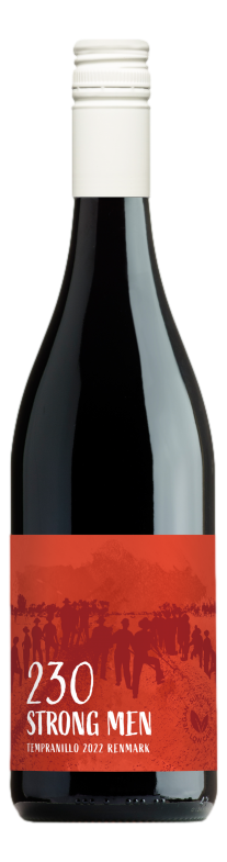 230 Strong Men Tempranillo 2022 (12x 750mL) SA