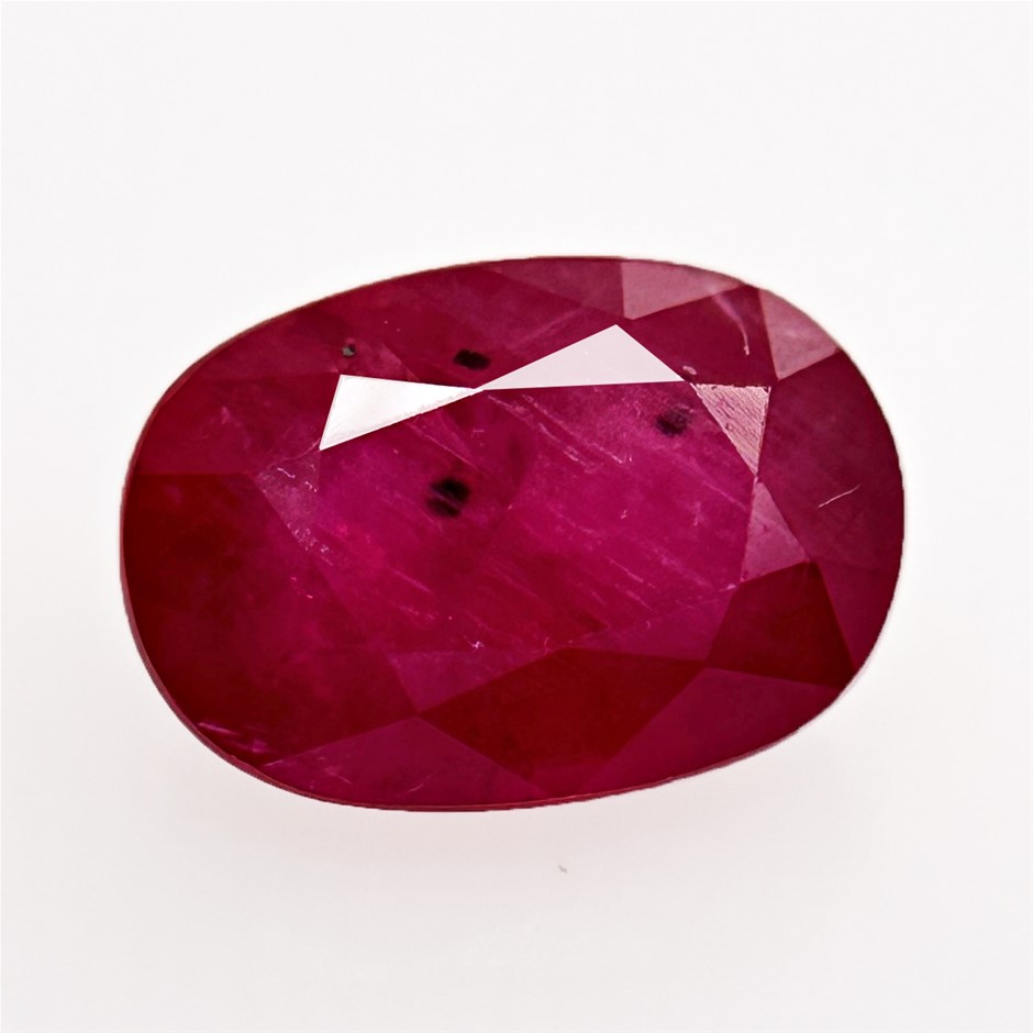 3.97 Cts AIG Certified Burmese Natural Ruby
