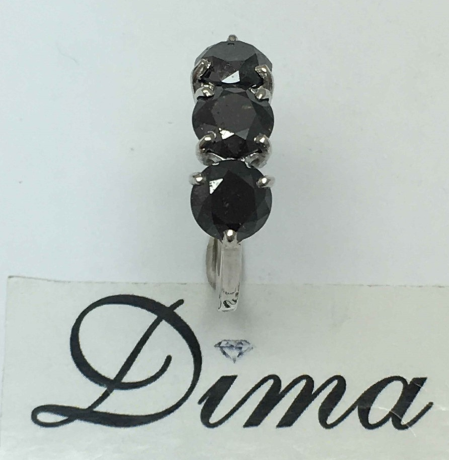 9ct White Gold, 3.50ct Diamond Ring