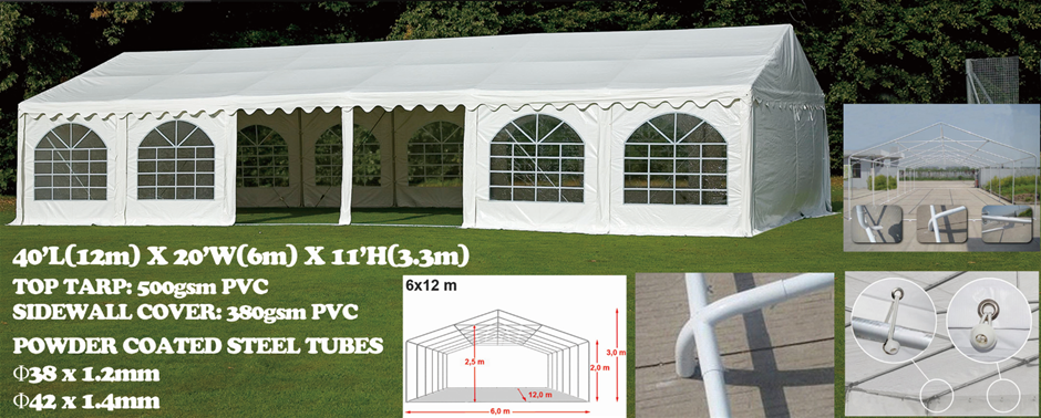 2025 20ft x 40ft Marquee / Party Tent (Unused)