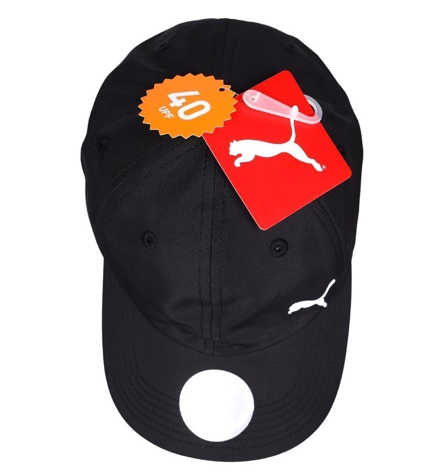 PUMA Perforated Formstripe BB Cap, Black. Buyers Note - Discount Freight R