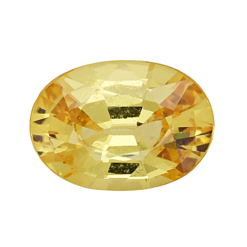 1.35 Carats Yellow Sapphire