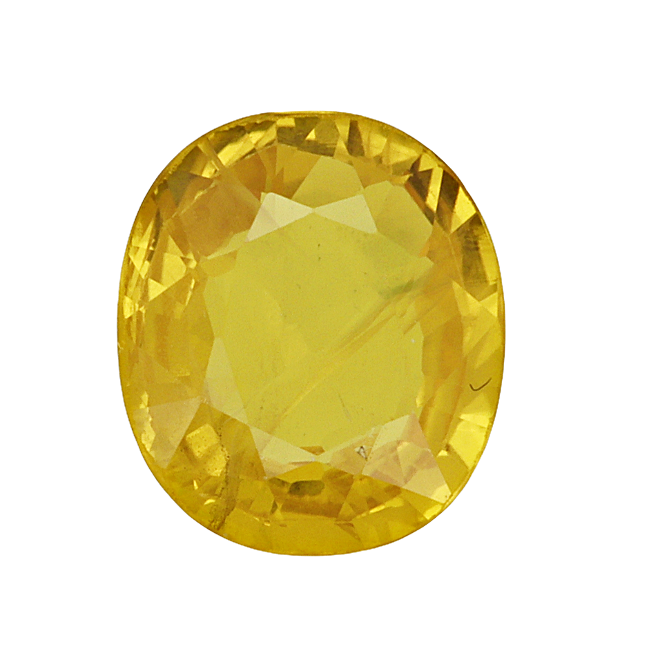 1.33 Carats Yellow Sapphire