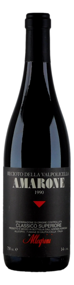 Allegrini Classico Amarone della Valpolicella 1990 (1x 750mL) Italy 5* Prov