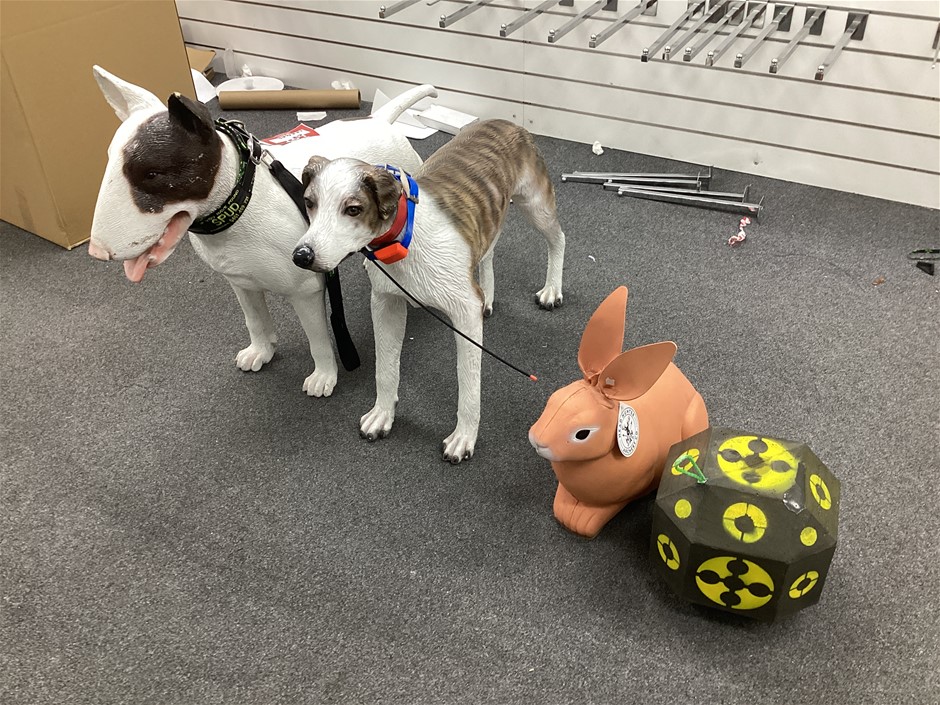 3D Targets and Display Dogs Auction (0063-7056395) | Grays Australia